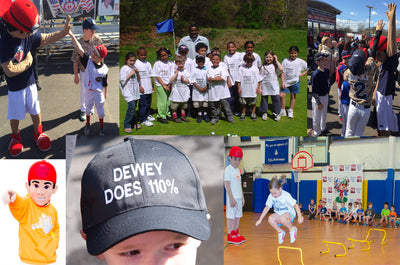 Empower Your Kids with Dewey Does Sports Novelty Tees: Fashion Meets Fitness for a Cause