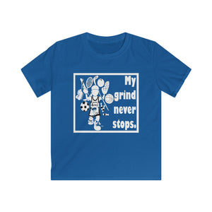 Unique Graphic T-Shirts | Never Stops Tee | Dewey Does Novelty Tees