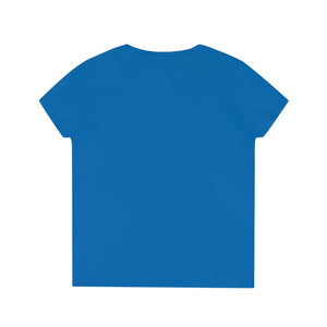 dewey does blue all sport ladies' v-neck t-shirt