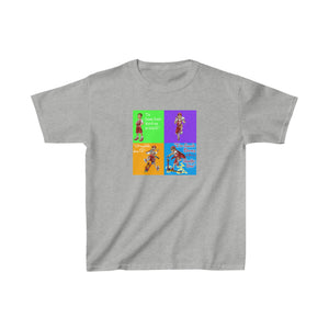 dewey does aka coach does - kids heavy cotton™ tee for active kids' clothes