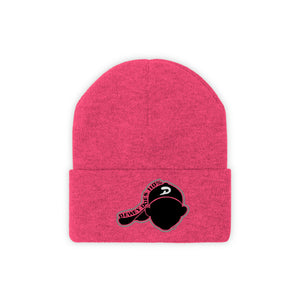 knit beanie neon pink / one size