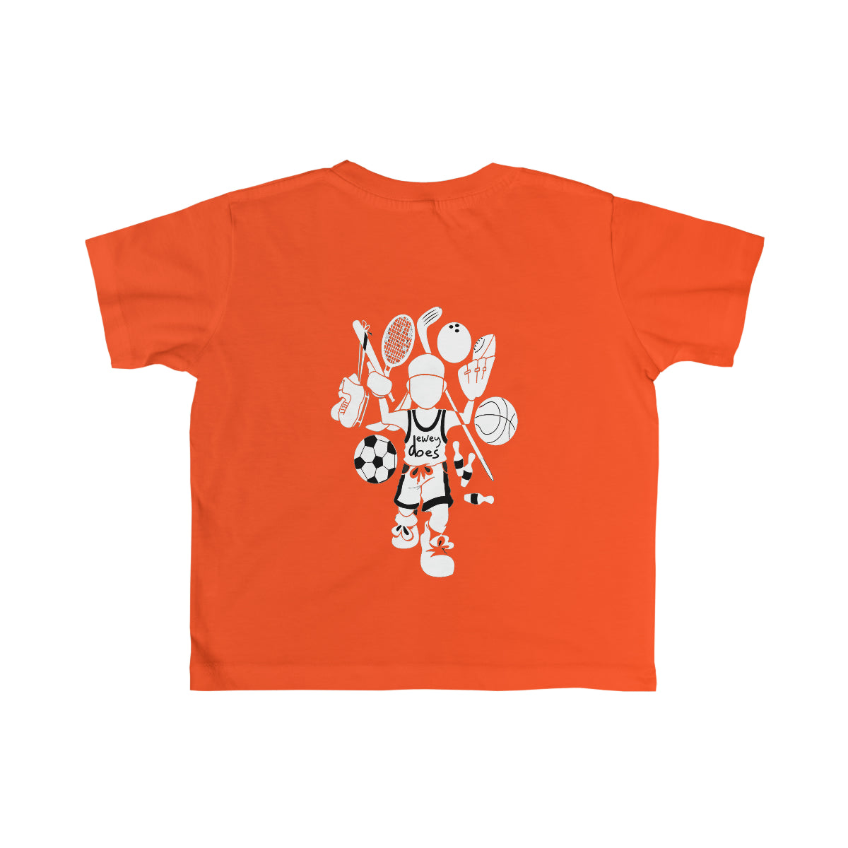 slowdown children playing - kid's fine jersey tee - choose your favorite color