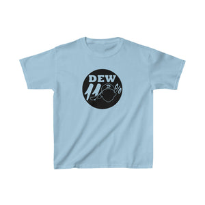 dew110% logo - kids heavy cotton™ tee black print