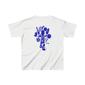 giving up is not in my blood. kids heavy cotton™ tee